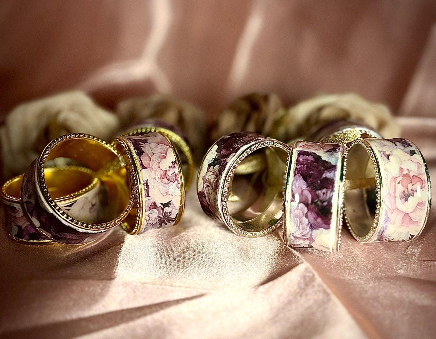 Chic Napkin Rings - ENORAH Jewelry