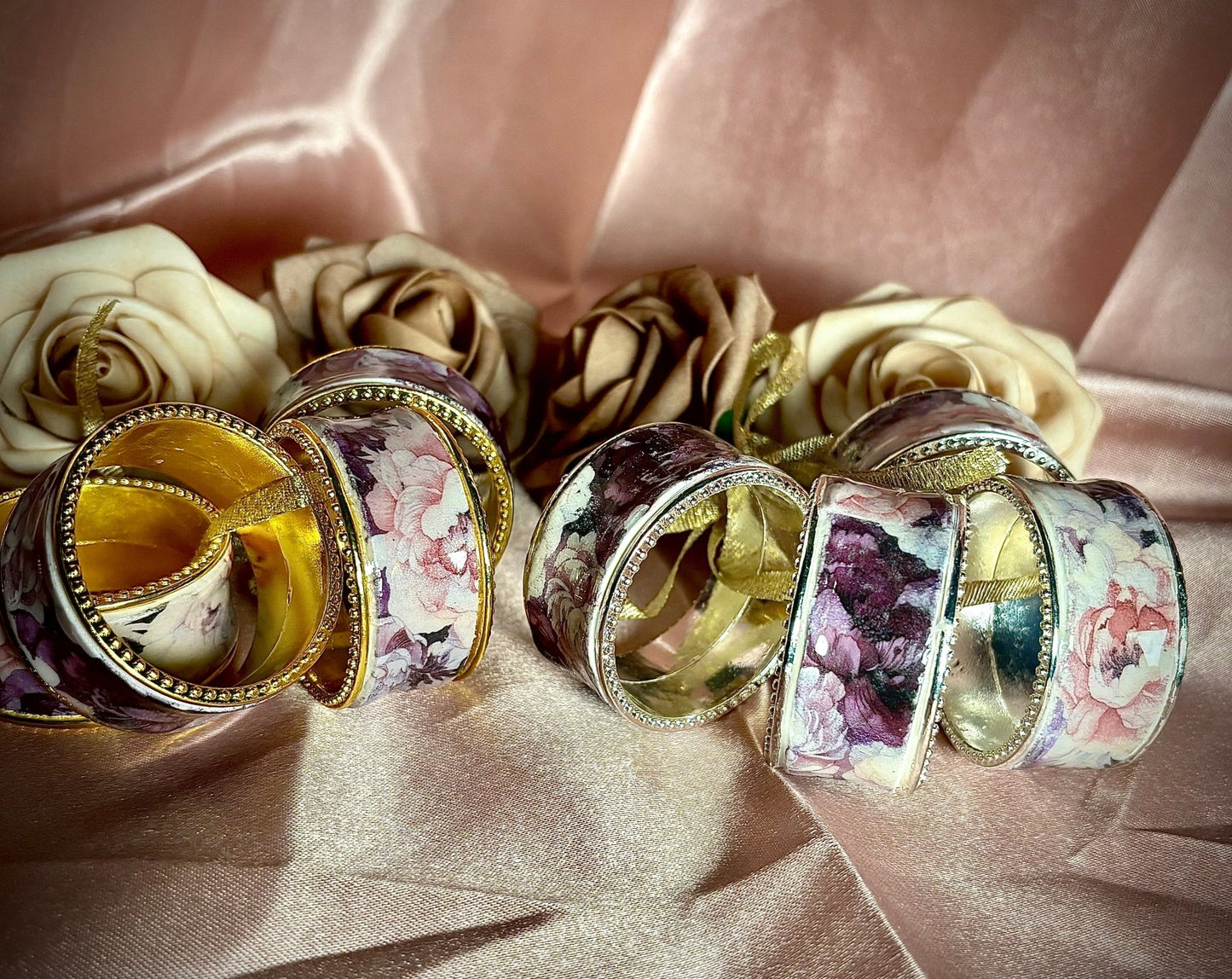 Chic Napkin Rings - ENORAH Jewelry